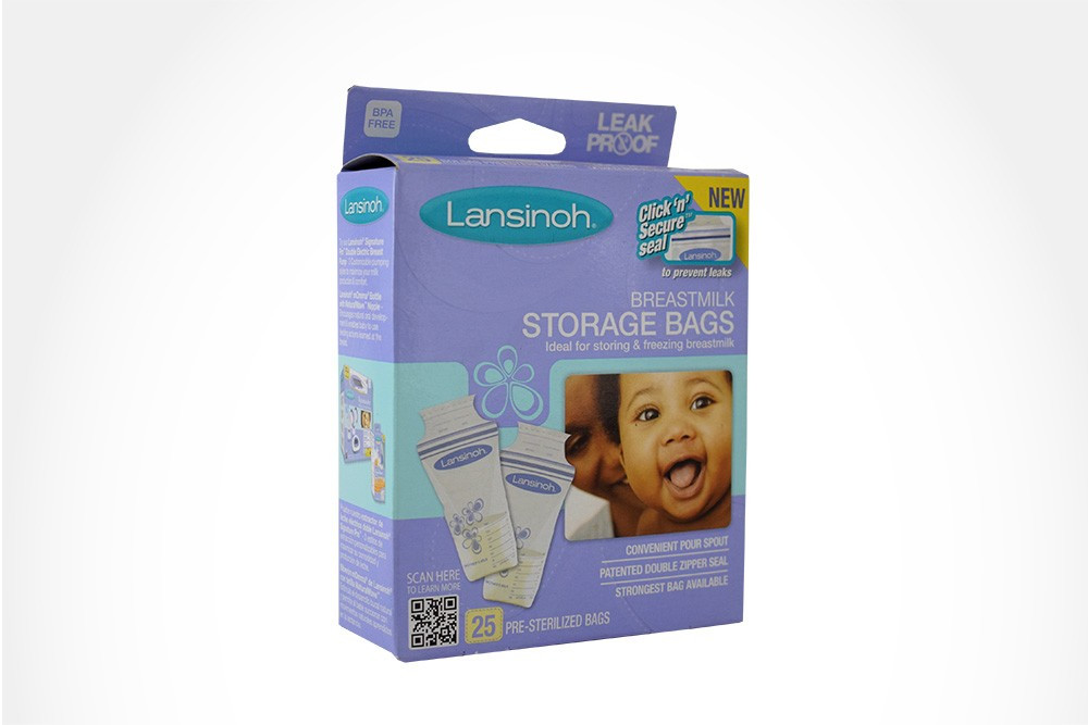 Lansinoh Bolsas Para Almacenamiento De Leche Materna Caja Con 25 Unidades