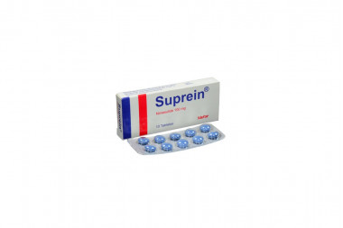 Superin 100 mg Caja con 10 Tabletas 