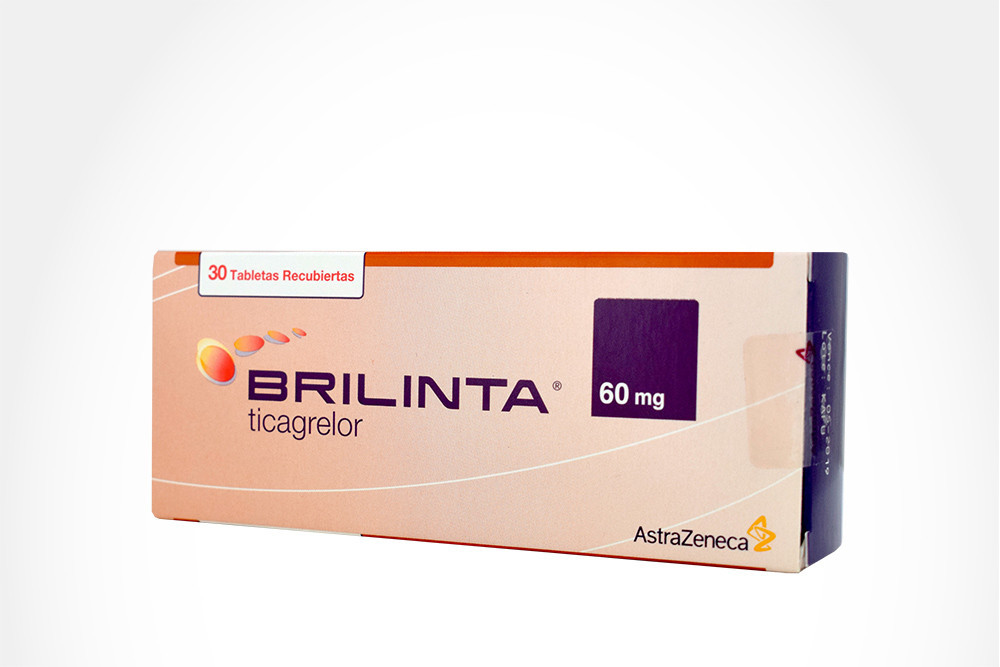 Brilinta 60 mg Caja Con 30 Tabletas Recubiertas