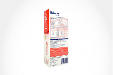 Hidraplus 75 290 / 150 / 260 mg Caja Con 4 Sachets Con 100 mL C/U - Sabor Cereza