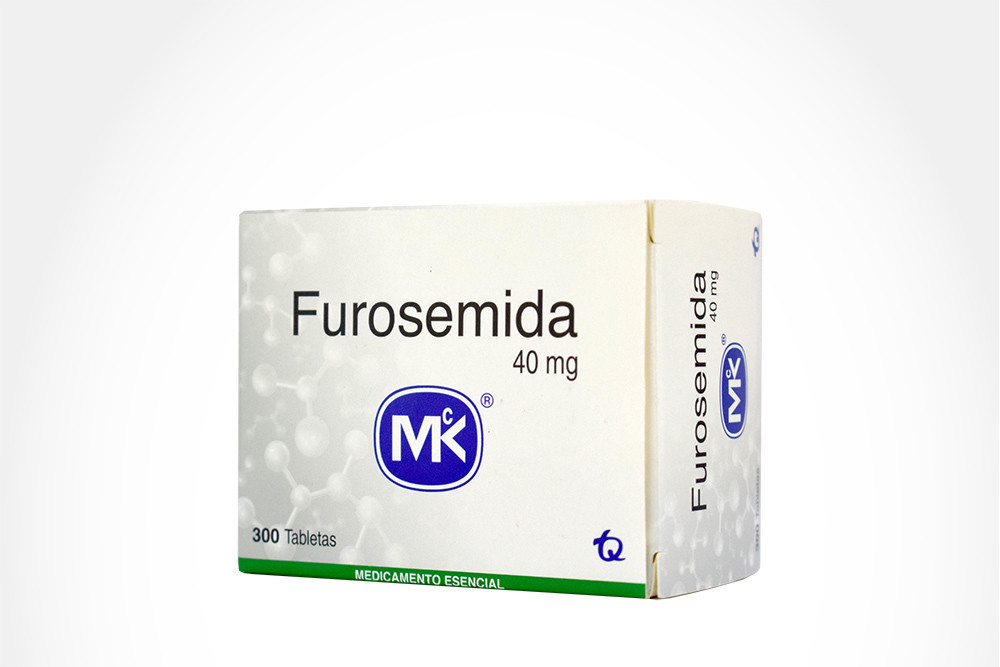 Furosemida MK 40 mg Caja Con 300 Tabletas