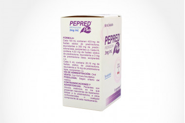 Pepred Plus Solución Oral 3 mg  / 1 mL Frasco Con 60 mL – Sabor Cereza