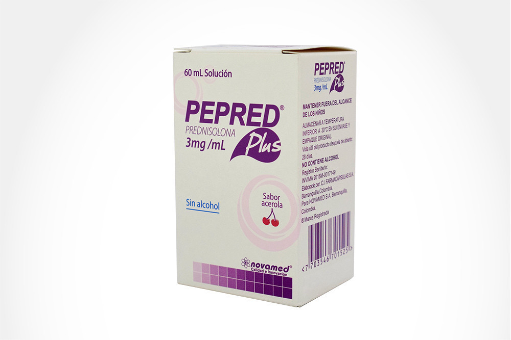 Pepred Plus Solución Oral 3 mg  / 1 mL Frasco Con 60 mL – Sabor Cereza
