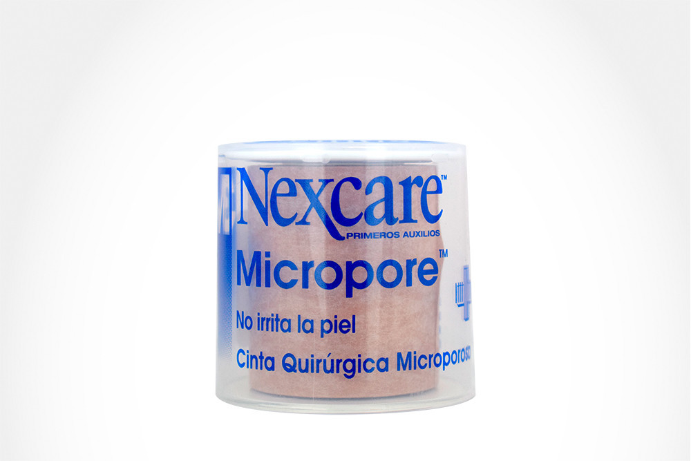 Nexcare Cinta Quirúrgica Micropore Empaque Con 1 Rollo Con 48 mm x 5 m