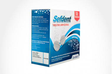 Sefdent Clean Caja Con 32 Tabletas Efervescentes