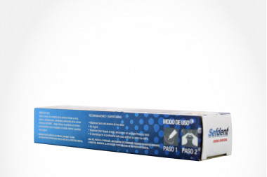 Sefdent Crema Adhesiva Para Dentaduras Caja Con Tubo Con 50 g 