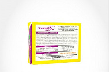 Spasmoflex Forte 400/500 mg Caja Con 20 Tabletas