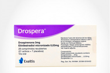 Drospera 3/0,03 mg Caja Con 28 Comprimidos Recubiertos 