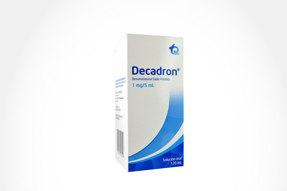 Decadron 1 mg / 5 mL Caja Con Frasco Con 120 mL