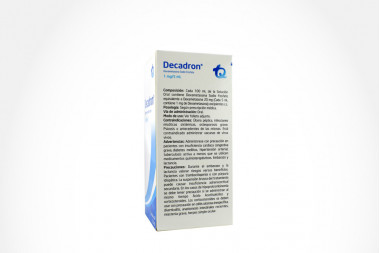 Decadron 1 mg / 5 mL Caja Con Frasco Con 120 mL