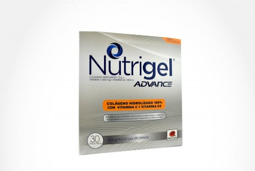 NUTRIGEL ADVANCE POL - ORAL MANDARINA COLAG HIDRO/VIT C-D3 CAJ 30 UN PROCAPS S A