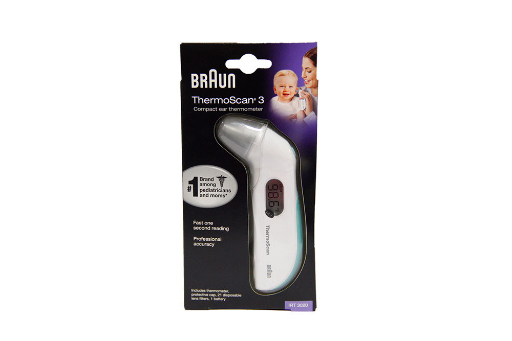 Braun Thermoscan 3 Termómetro De Oido Caja Con 1 Unidad