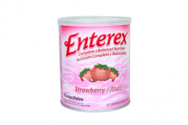 Enterex Tarro Con 400 g - Sabor A Fresa