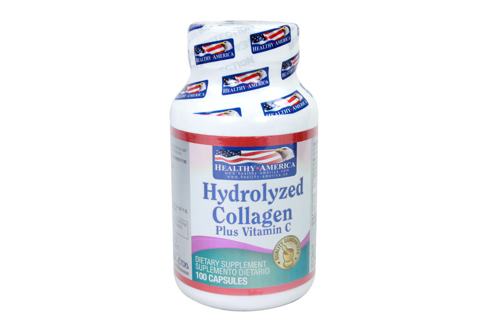 Hydrolyzed Collagen Frasco Con 100 Cápsulas
