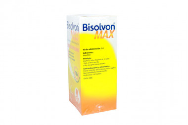 Bisolvon Max Caja Con Frasco Con 120 mL