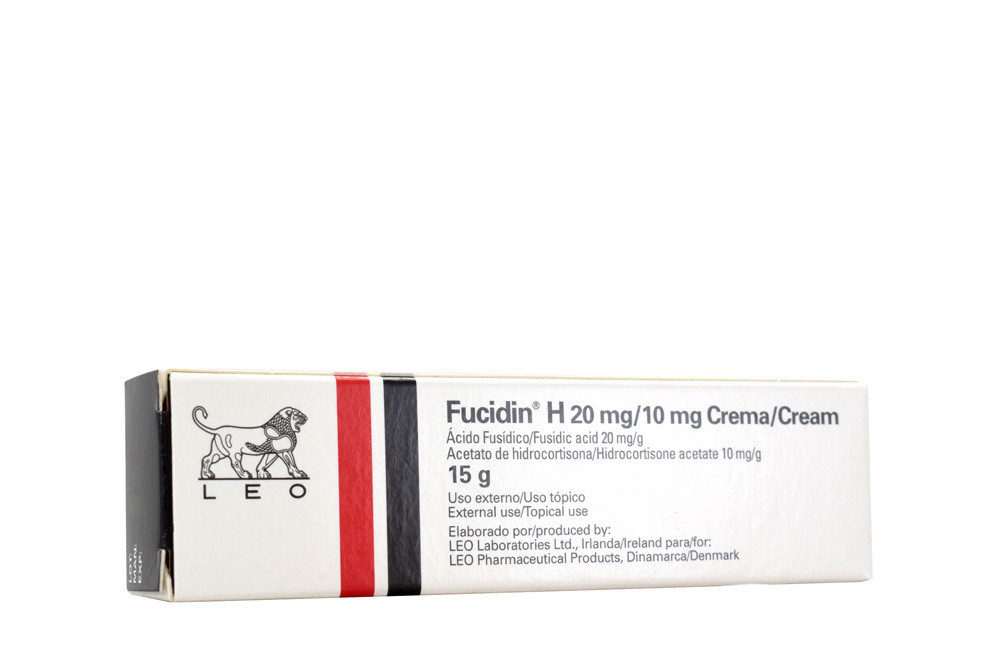 Fucidin H 20 / 10 mg En Crema Caja Con Tubo Con 15 g