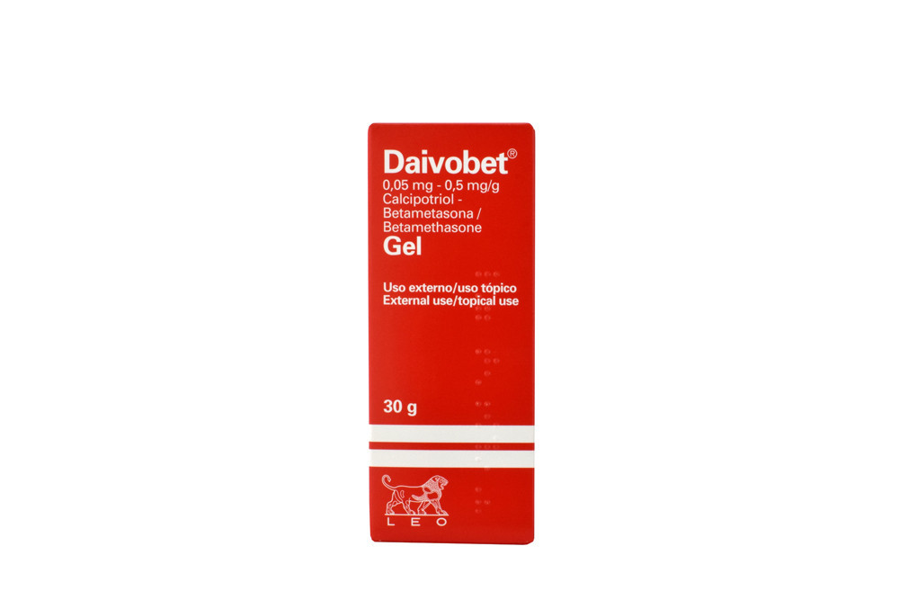 Daivobet 0,05/0,5 mg Gel Caja Con Frasco Con 30 g