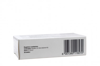 Aldomet 500 mg Caja Con 30 Tabletas Recubiertas