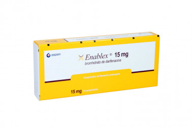 Enablex 15 mg Caja Con 14 Comprimidos