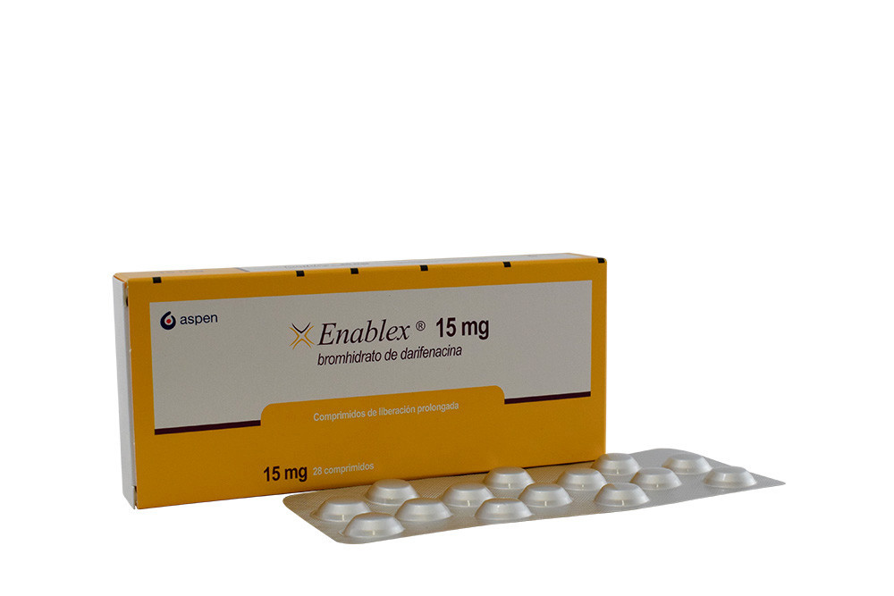 Enablex 15 mg Caja Con 28 Comprimidos