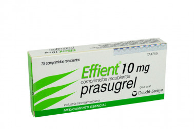 Effient 10 mg Caja Con 28...