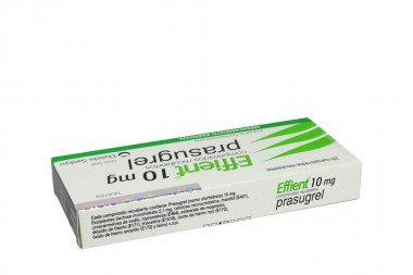 Effient 10 mg Caja Con 28 Comprimidos