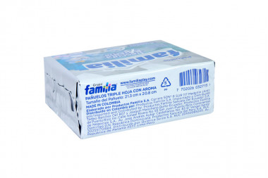 Pañuelos Familia Frescura Extrema Empaque Con 4 Paquetes De 10 Unidades C/U