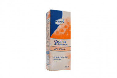 Tena Zinc Cream Caja Con Tubo Con 100 mL – Crema De Barrera