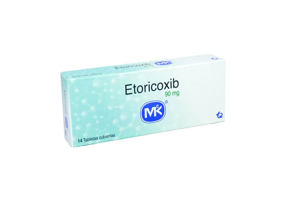Etoricoxib 90 Mg Caja Con 14 Tabletas