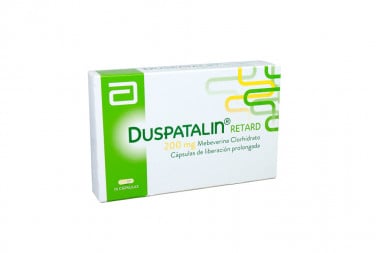 Duspatalin Retard 200 mg Caja Con 10 Cápsulas