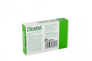 Dicetel 100 mg Caja Con 14 Tabletas Recubiertas