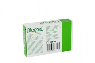 Dicetel 100 mg Caja Con 28 Tabletas Recubiertas
