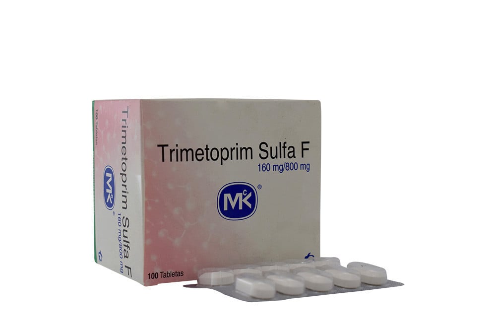 Timetroprim Sulfa F 160 / 800 Mg Caja Con 100 Tabletas