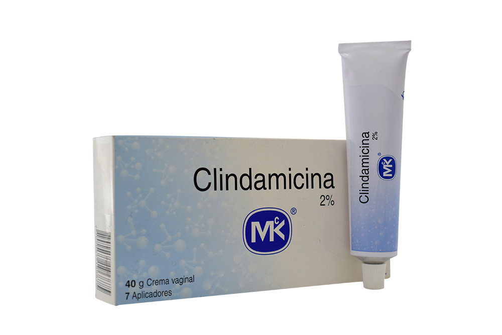 Clindamicina 2% Crema Vaginal Caja Con Tubo Con 40 g