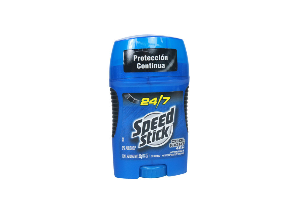 Speed Stick Cool Night 24 / 7 Barra Frasco Con 50 g - Desodorante 