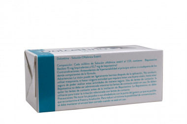 Dolcettina Solución Oftálmica 1.5 % Caja Con Frasco Con 10 mL
