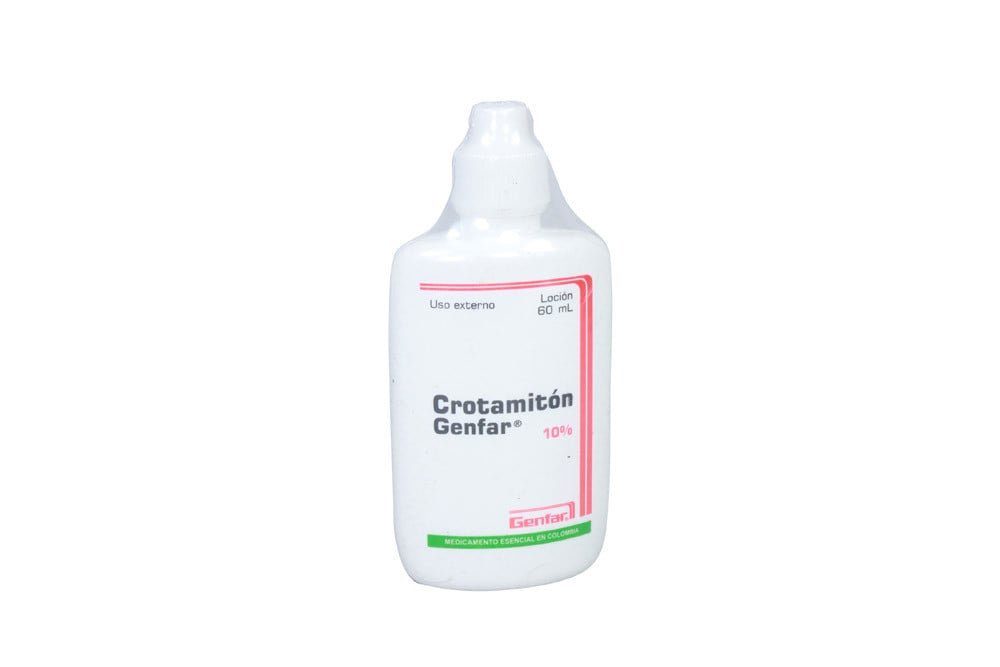 Crotamitón En Loción 10 % Frasco Con 60 mL Crotamitón En Loción 10 % Frasco Con 60 Ml