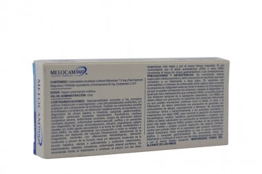 Melocam Duo 7.5 / 20 mg Caja Con 10 Tabletas Recubiertas
