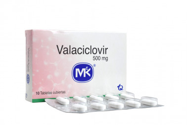 Valaciclovir 1 g Caja Con 21 Tabletas Cubiertas