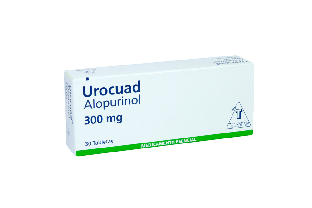 Urocuad 300 mg Caja Con 30 Tabletas