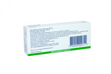 Urocuad 300 mg Caja Con 30 Tabletas