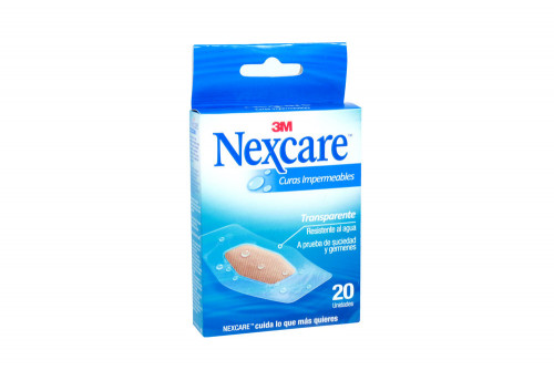 Nexcare Curas Impermeables Caja Con 20 Unidades