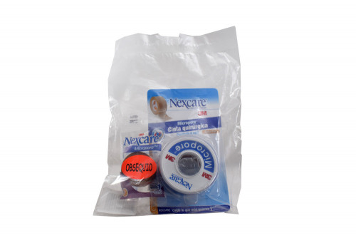 Micropore Cinta Quirúrjica Empaque Con 1 Unidad – Con Obsequio