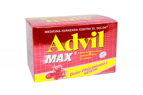 Advil Max 400 mg Caja Con 60 Cápsulas Líquidas
