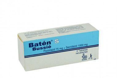 Batén S 75 / 1000 mg Caja Con 4 Tabletas Recubiertas