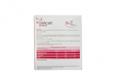 Gelicart Advance Caja Con 30 Sobres Con 20 g C/U