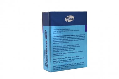 Viagra Sildenafil 50 Mg Caja Con 4 Tabletas Recubiertas