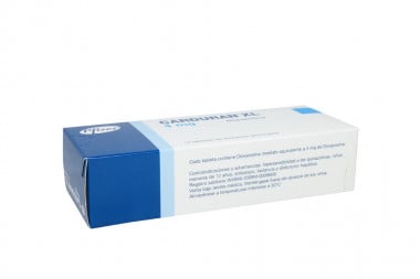 Carduran Xl 4 Mg Caja Con 14 Tabletas De Liberación Prolongada 