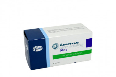 Lipitor 20 mg Caja Con 90 Tabletas 