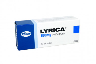 LYRICA 150 mg Caja Con 30 Cápsulas